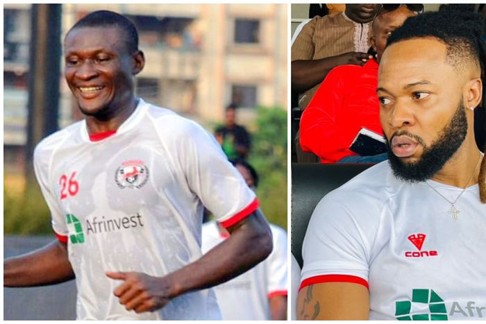 Godwin Obaje and Flavour combined to put smiles on the faces of Rangers fans in Enugu.