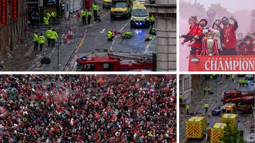 Liverpool title parade Incident - Driver faces 7 charges after injuring more than 80 people
