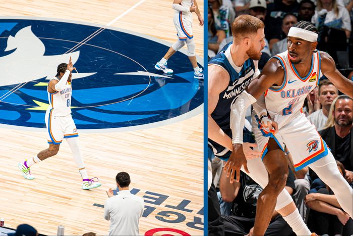 In Game 4 of the Eastern Conference Finals NBA Playoffs, Shai Gilgeous-Alexander put up 40 points as the Oklahoma City Thunder take 3-1 lead against Minnesota Timberwolves.