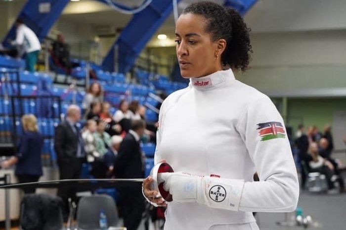 Fencer Alexandra Ndolo during a past event.