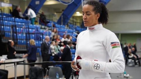 Fencer Alexandra Ndolo explains what she needs to do to seal historic Olympics ticket for Kenya