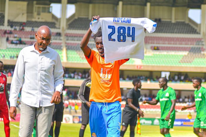 Anthony 'Muki' Kimani says farewell to the fans.