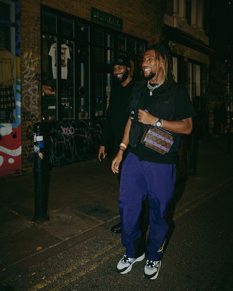 Alex Iwobi is one of the most fashionable Nigerian footballers of the season.