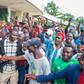 Raila Odinga with Gor Mahia fans.