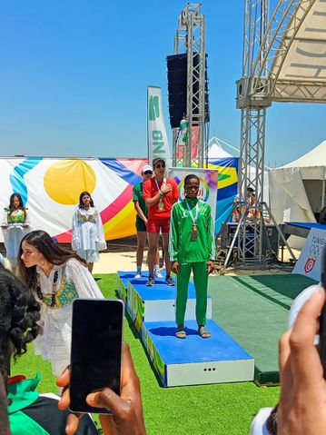 Esther Toko wins Nigeria's first medal at African Beach Games