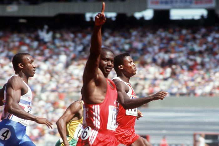 The Enhanced Games celebrate Olympic drug cheats such as Ben Johnson.