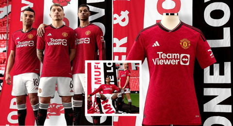 adidas unveil Man Utd 2023-24 home kit