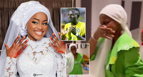 Aisha Tamba: Sadio Mané’s 19-year-old wife jubilates after graduating 4 months after wedding
