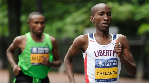 Kenyan-born American Sam Chelanga offers advise to youngsters on how best to satisfy their passions