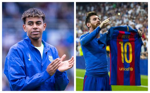 Barcelona youngster Lamine Yamal to Inherit Messi's iconic jersey number