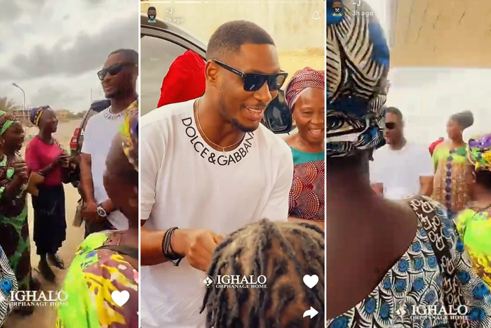 Joy flows as Super Eagles star Odion Ighalo blesses widows with love and support at Abuja Meet and Greet