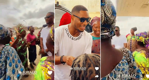 Joy flows as Odion Ighalo blesses widows with love and support at Abuja Meet and Greet