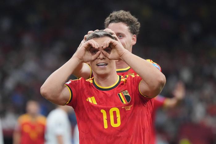 Trossard scores a brace for Belgium || imago