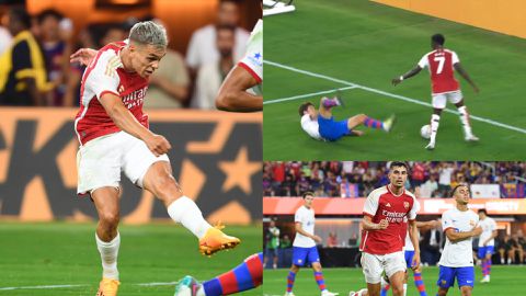 Arsenal 5-3 Barcelona: Trossard, Alonso trend as Gunners get 2006 Champions League final revenge in pre-season