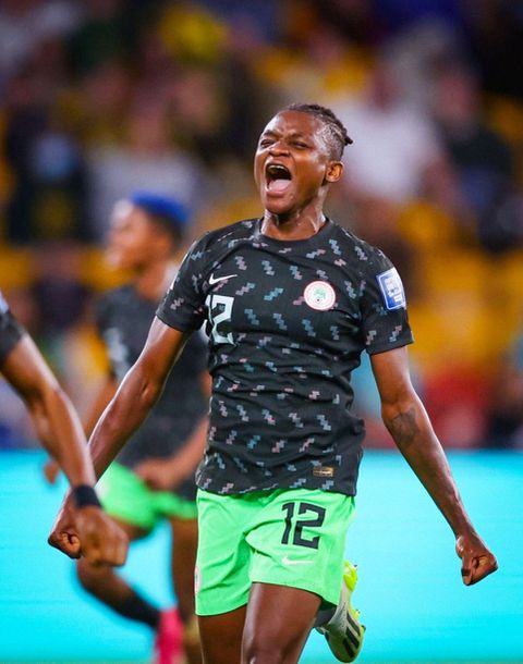 Kanu scored the Super Falcons' first goal of the World Cup, which came as the equalizer against tournament hosts Australia in the second game. - Imago