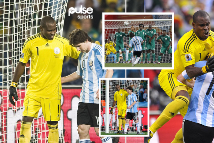 Vincent Enyeama and Lionel Messi had an epic duel in 2010