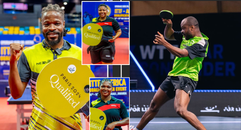 Paris 2024: Nigeria's Table Tennis stars begin the journey for Olympic Gold