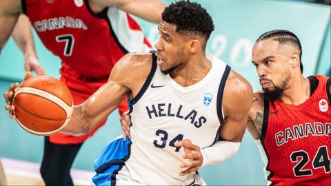 Giannis Antetokounmpo: Nigerian Freak drops 34 as Greece lose to Canada in Olympic opener