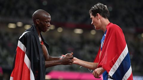 Timothy Cheruiyot unfazed by Jakob Ingebrigtsen as he eyes redemption at Paris 2024 Olympics