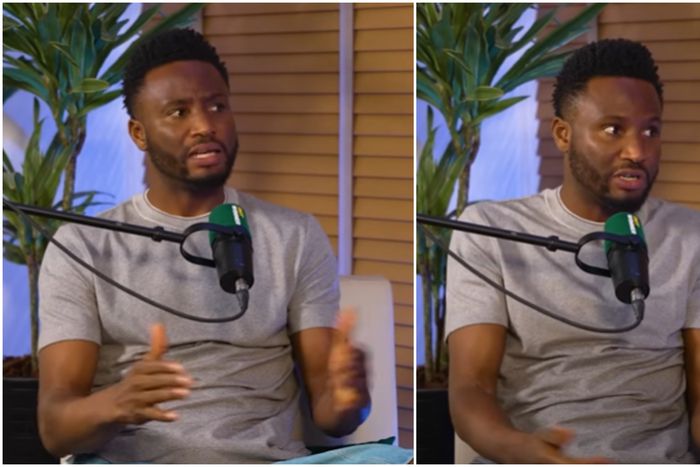 Nigerian legend John Obi Mikel on his podcast.