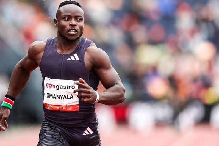 Why Ferdinand Omanyala has turned to God and reason for wearing three different spikes at Paris Olympic Games