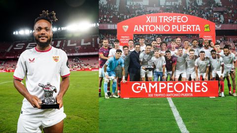 Chidera Ejuke: Super Eagles star leads Sevilla to title, wins MVP