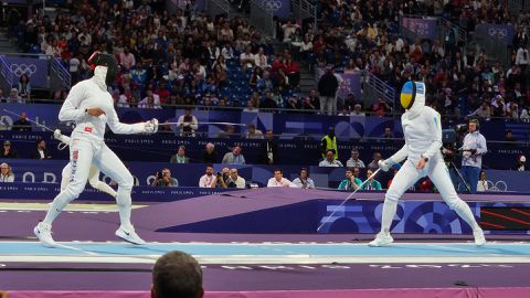 Paris 2024: Kenya's pioneer fencer Alexandra Ndolo narrowly defeated by Ukrainian opponent