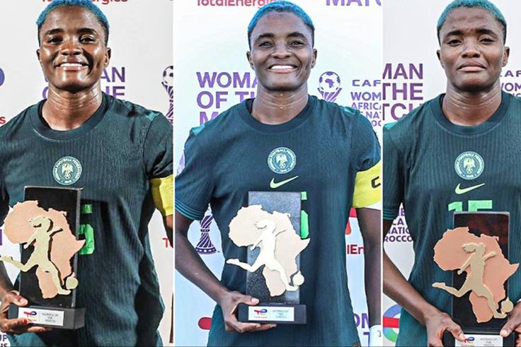 Esther Okoronkwo snubbed, Ajbade named in CAF Women's Player of the Year shortlist