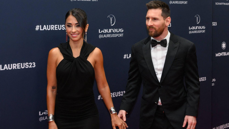 Lionel Messi and his wife Antonella Rocuzzo || Image credit Imago