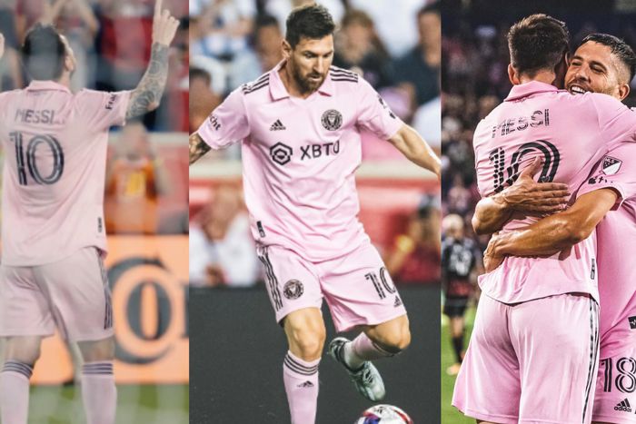 The young star re-centered the ball to Messi, who calmly passed it into the goal for his first MLS strike. (Image Credit/ Twitter/Inter Miami)