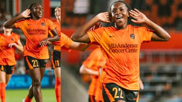 Michelle Alozie: Super Falcons star scores for Houston Dash against KC Current