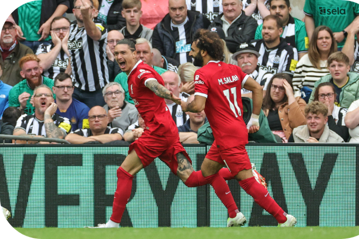 Darwin Nunez scores two late goals to win the game for Liverpool || Photo Credit: Imago