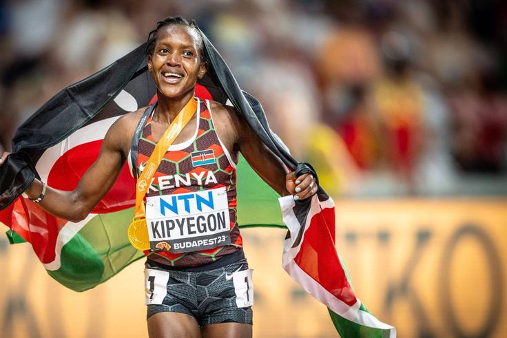 Faith Kipyegon braces for road mile world record in Latvia