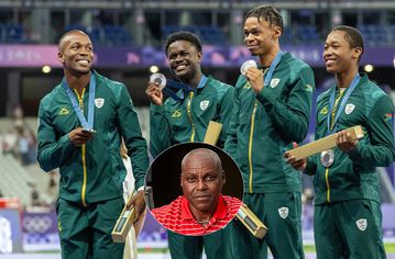 Revealed: How American sprint legend Carl Lewis helped South Africa clinch Olympic 4 x 100m relay silver in Paris