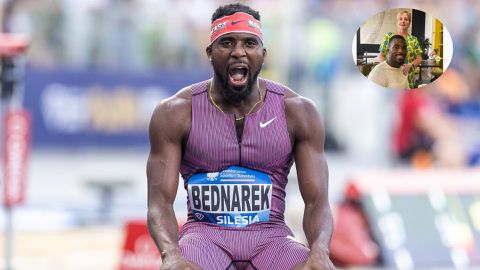 Why American sprinter Kenny Bednarek can't wait to return to Poland with his mother