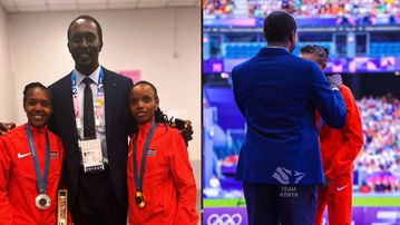 Humphrey Kayange reflects on ‘career highlight’ of awarding medals to Beatrice Chebet & Faith Kipyegon