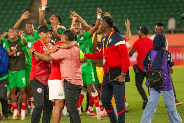 Madagascar national team head coach Romuald Rakotondrabe