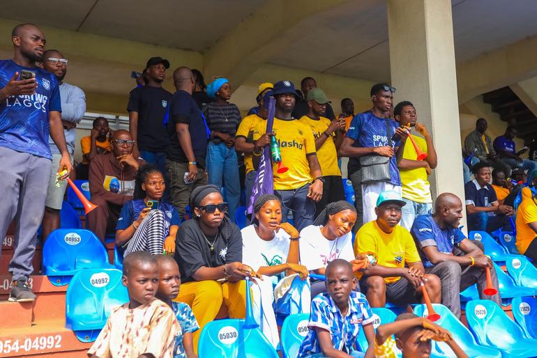 Sporting Lagos fans.