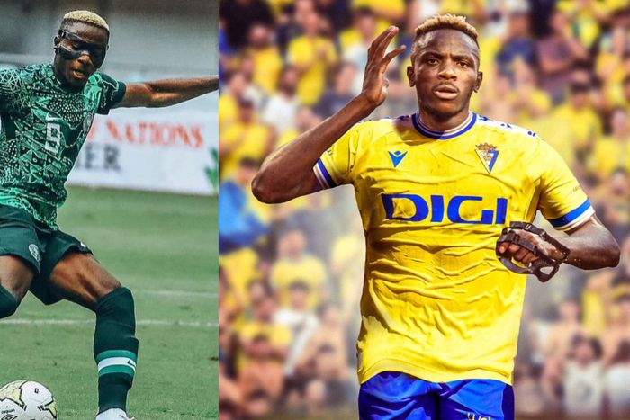 With the possibility of Osimhen departing Napoli, Cadiz posted another message to recruit the Nigerian. - X/Cadiz