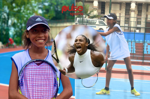 Lorelay Holzendorff: Meet Nigerian teenage who idolises Serena Williams