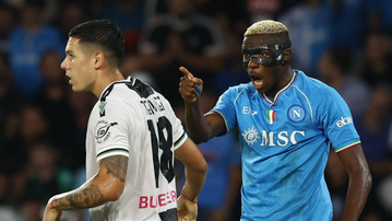 Victor Osimhen silences his critics with superb goal as Napoli demolish Udinese