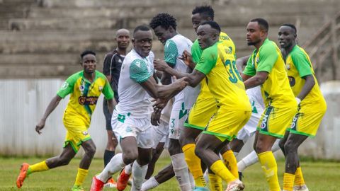 Success starved Homeboyz slug it out with KCB in high stakes mid-week clash