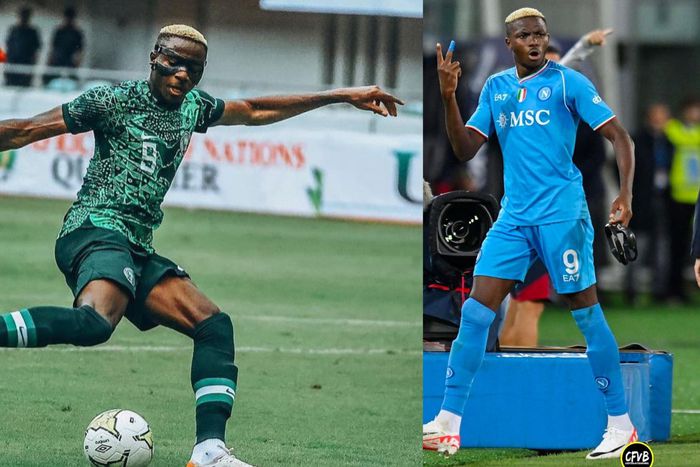 The Super Eagles of Nigeria's official social media platforms have responded to the video by Napoli about Napoli - Instagram/Victor Osimhen