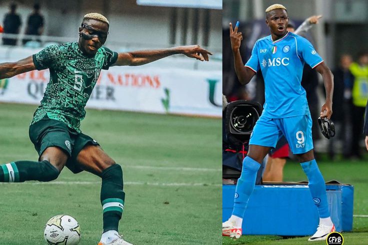 The Super Eagles of Nigeria's official social media platforms have responded to the video by Napoli about Napoli - Instagram/Victor Osimhen