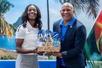 Julien Alfred lands massive role in Saint Lucia as Caribbean country marks ‘Julien Alfred Day’ in style