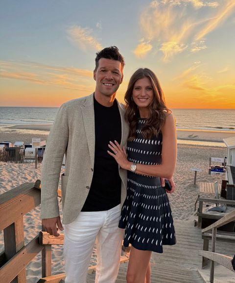 Michael Ballack and Sophia Schneiderhan