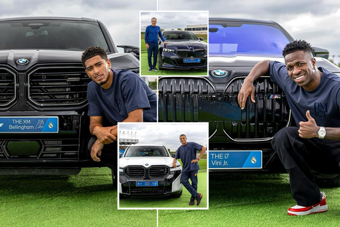 PHOTOS: Real Madrid stars gifted luxury BMWs as Ballon d’Or champion-elect chooses the most expensive one worth ₦368 MILLION