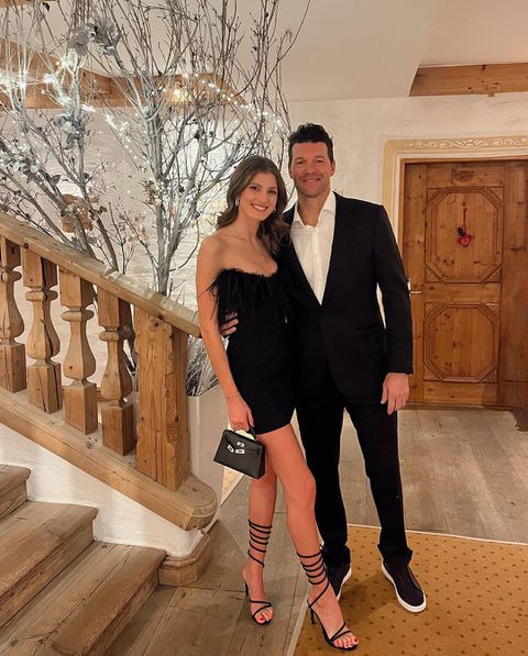 Michael Ballack and Sophia Schneiderhan