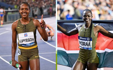 Faith Kipyegon claims victory at Alexis Ohanian's Athlos as Mary Moraa secures second place