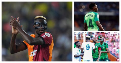 Super Eagles stars Osimhen and Omeruo link up ahead of Galatasaray clash with Kasimpasa